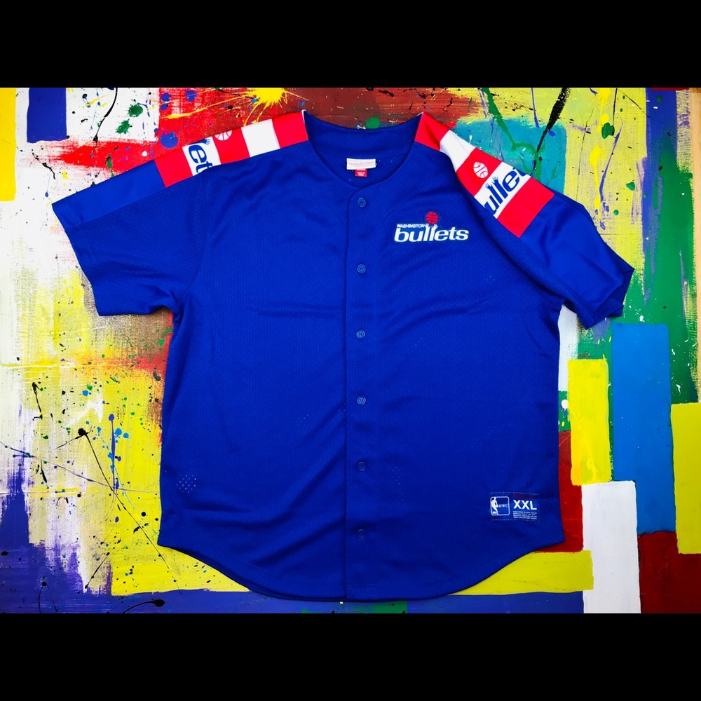 🔥Throwback Mitchell & Ness Washington Bullets